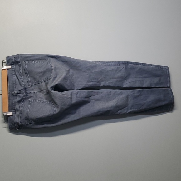 Gap 1969 jeans women's size 28 size 6R size 6 blue cream maternity front elastic - Picture 6 of 12